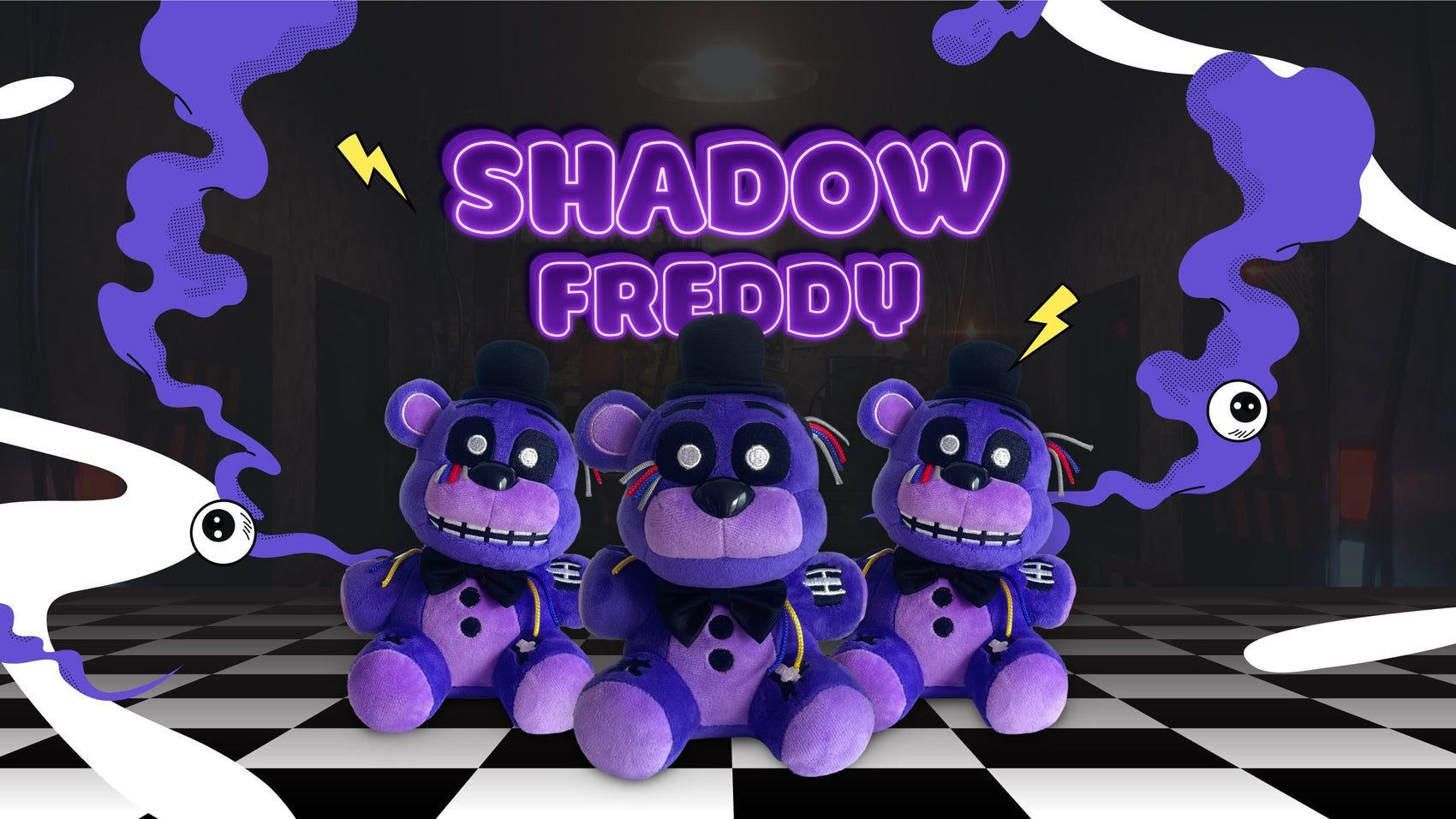 Shadow Freddy + Withered Golden Freddy