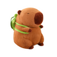 Capybara Turtle Backpack Plush