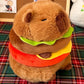 Capybara Hamburger Plush