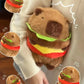 Capybara Hamburger Plush