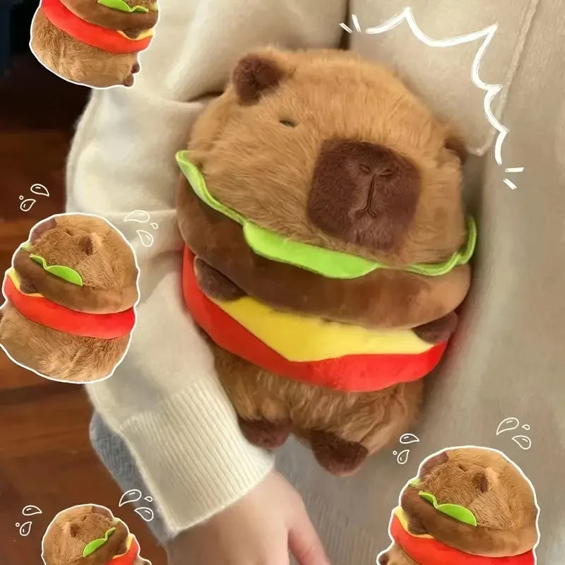 Capybara Hamburger Plush