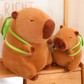 Capybara Turtle Backpack Plush